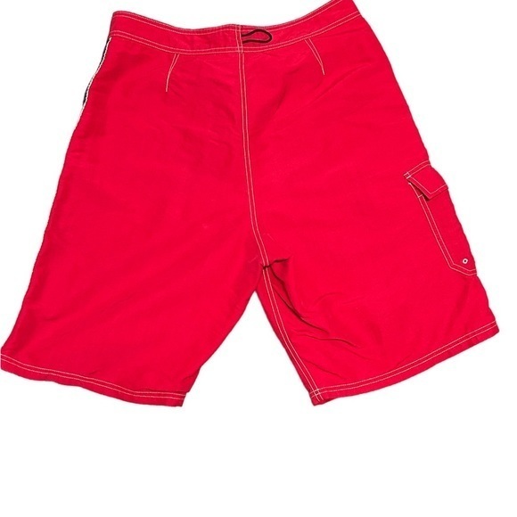 Abercrombie vintage‎ board swim trunks mens size 32 one side pocket - Picture 2 of 5